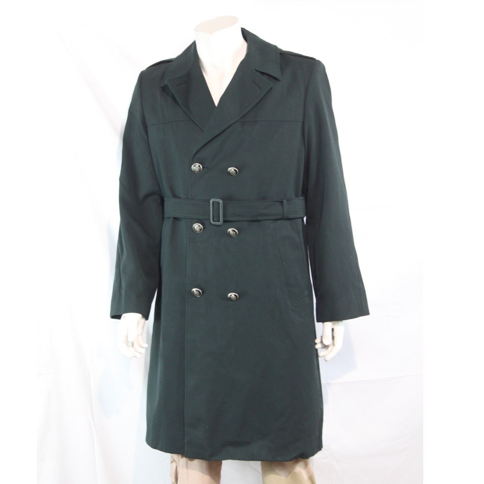 Mens RUC Irish Police Overcoat Raincoat Genuine Surplus 36-38" Chest (3805)