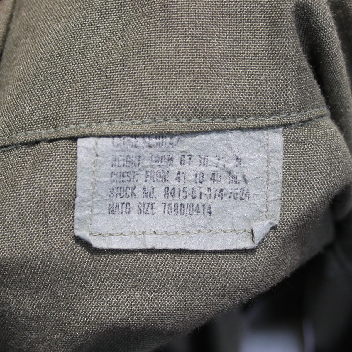 Genuine Surplus US Army Military Tank Suit Overall Olive AllInOne  42-44" (3383)
