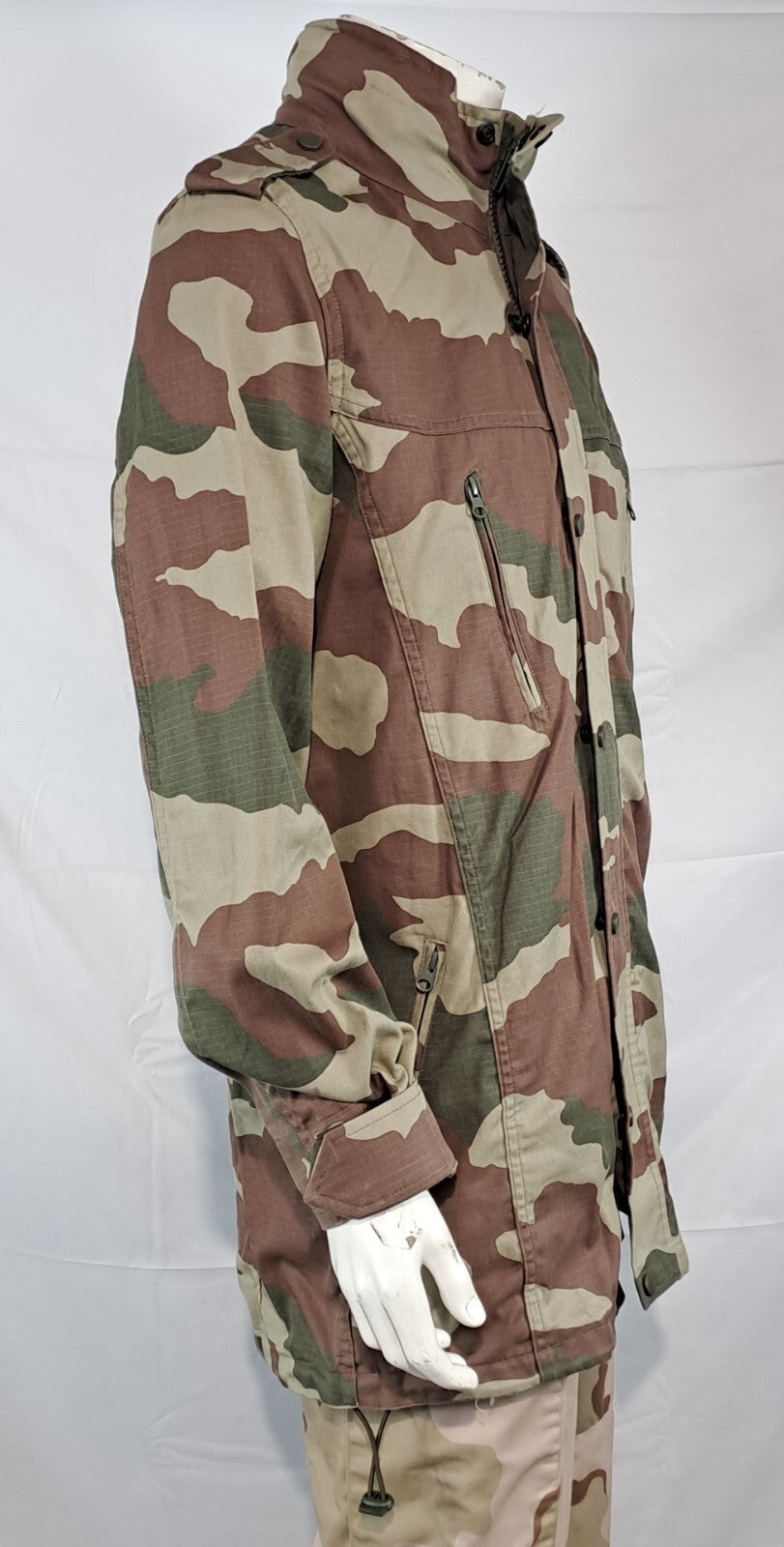 Genuine Surplus Turkish Army Parka Un-Lined Camouflage Coat jacket (2546)