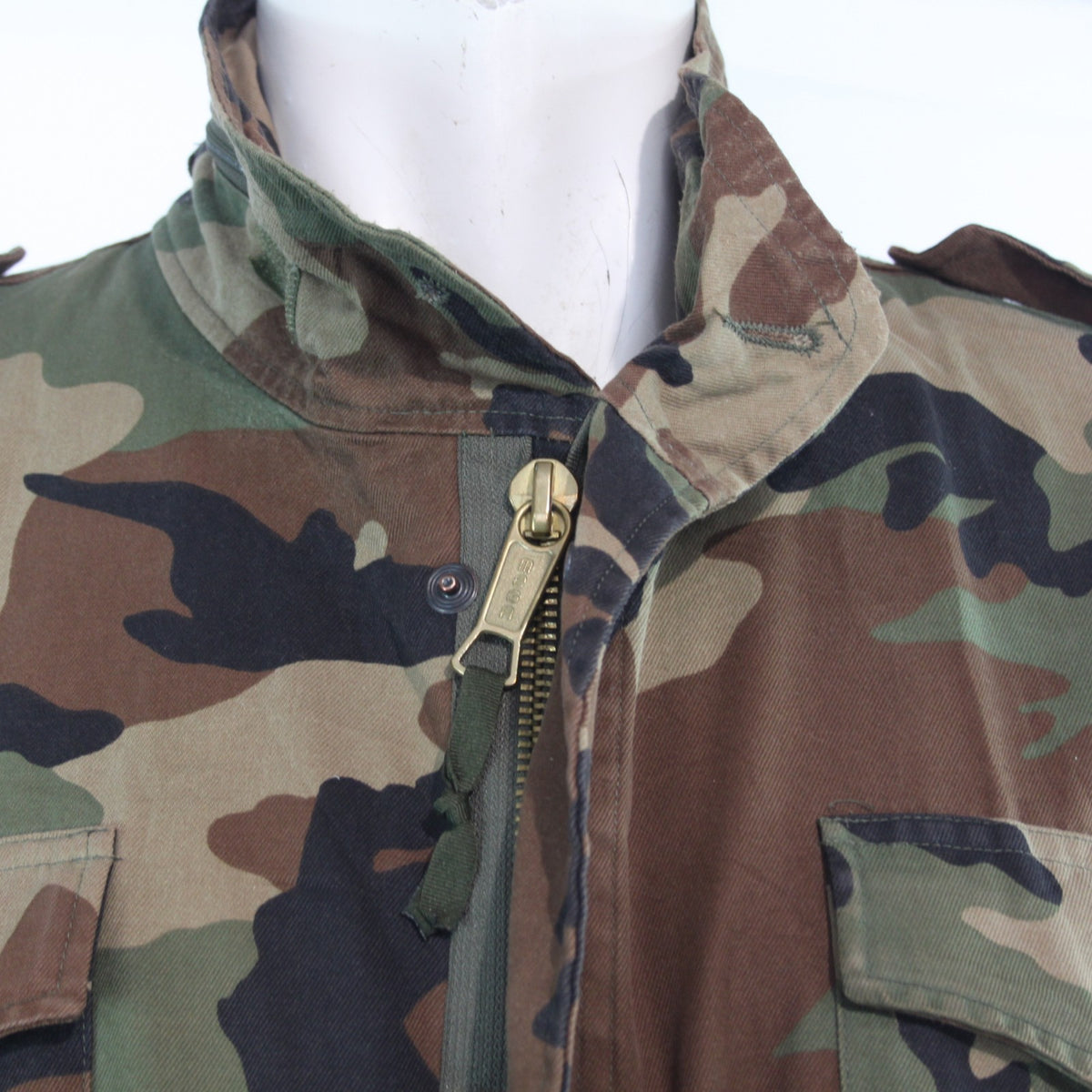 Croatian Army M65 Woodland Camo Jacket Genuine Surplus (4314)