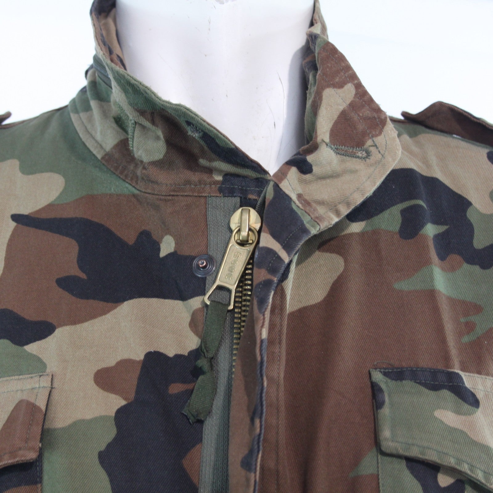 Croatian Army M65 Woodland Camo Jacket Genuine Surplus (4314)