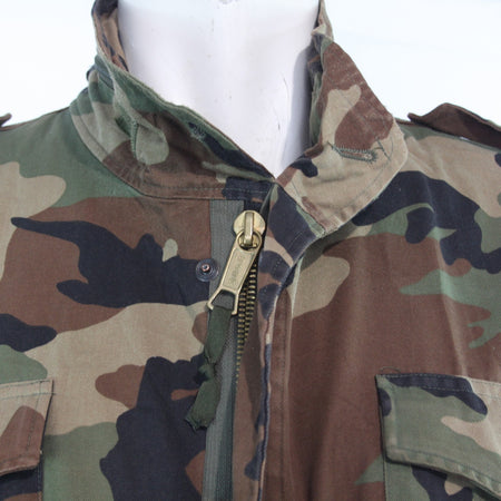Croatian Army M65 Woodland Camo Jacket Genuine Surplus (4314)
