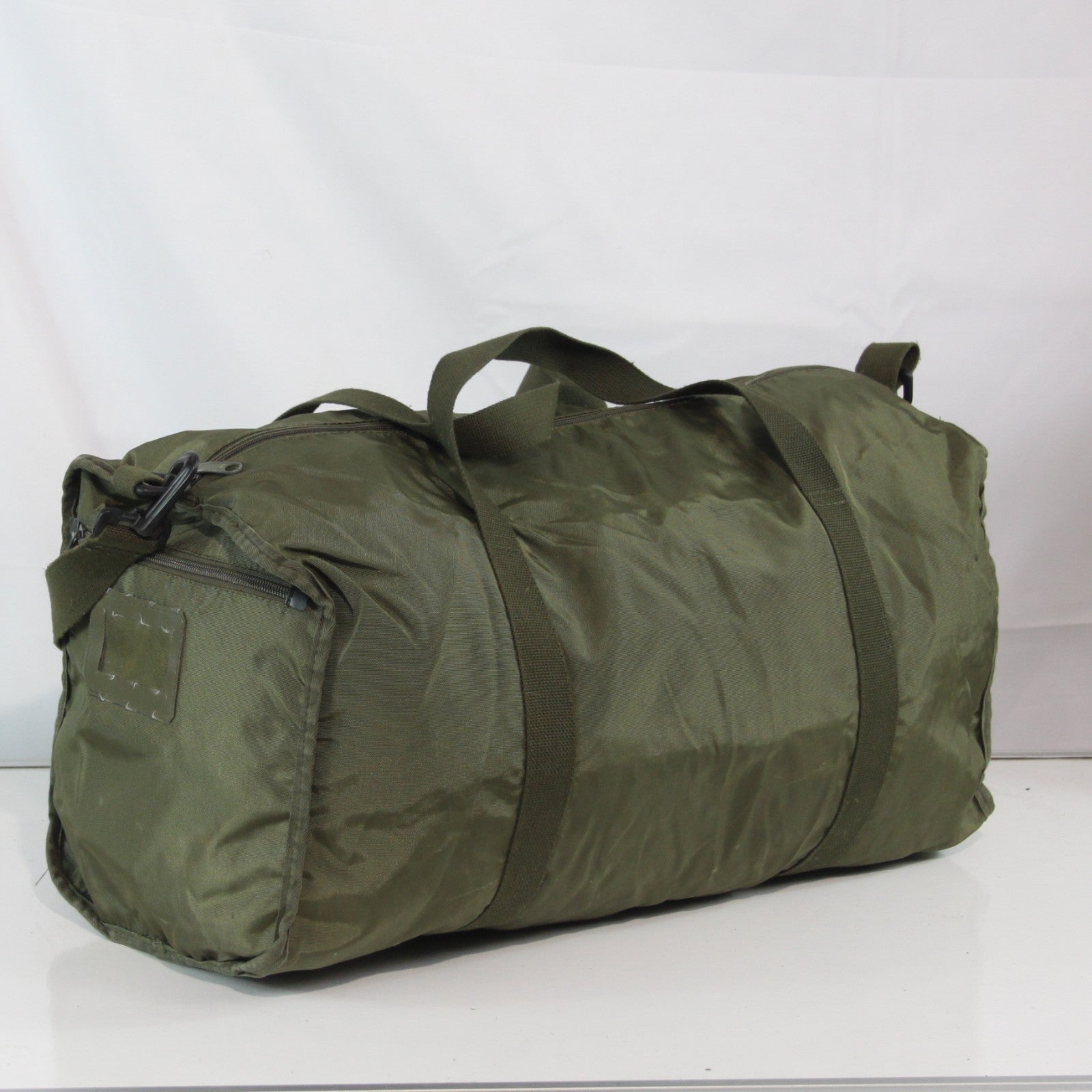 French Army Small Medium Holdall Olive Genuine Surplus Duffle Bag  (4336)