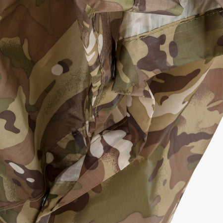Highlander Waterproof Adventure Poncho Military Style Green Camo