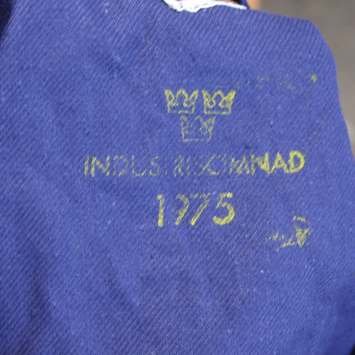 1970's Swedish Vintage Naval Shirt Military Genuine Surplus 46" (4227)