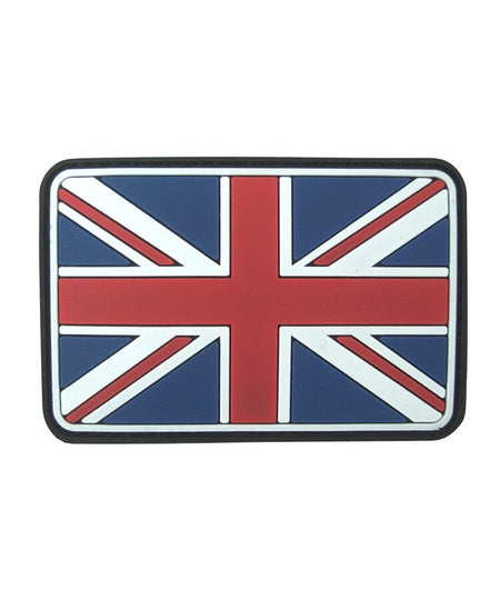 KT  Union Jack Patch Military Full Colour Tactical Hook & Loop 75 x 50mm