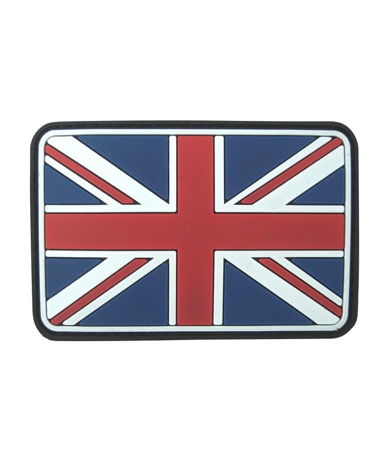 KT  Union Jack Patch Military Full Colour Tactical Hook & Loop 75 x 50mm