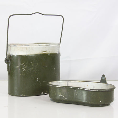 Genuine Surplus Romanian Army  Aluminium  Mess Tin Set Billy Can 3231