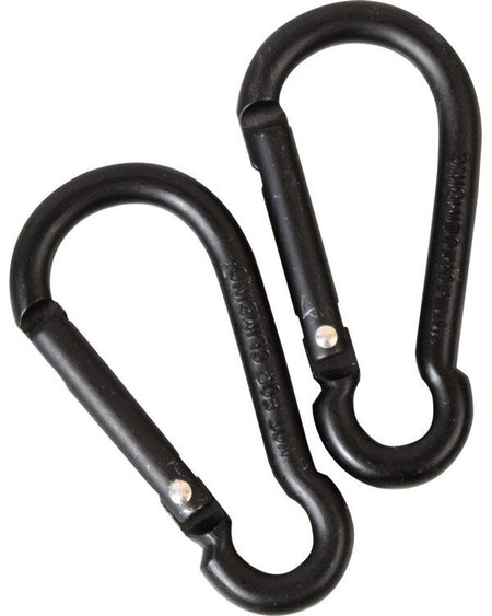 Kombat Carabiner Pairs 8mm Karabiner Military Clip Army Forces Olive Tan Black