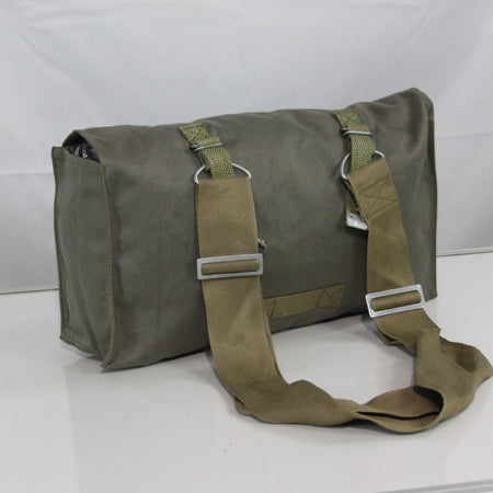 Genuine Surplus East European Vintage Army Side Bag Canvas Khaki Olive  (3412)