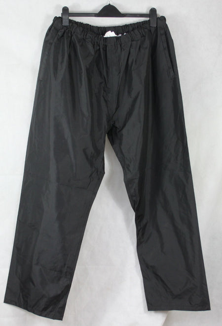 Genuine Surplus Metropolitan Police Waterproof Overtrousers Black 636