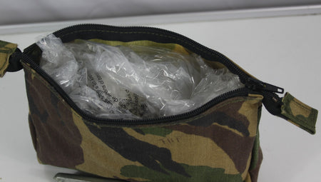 Genuine Surplus Dutch Army Toiletries Bag Wash Bag DPM Camo
