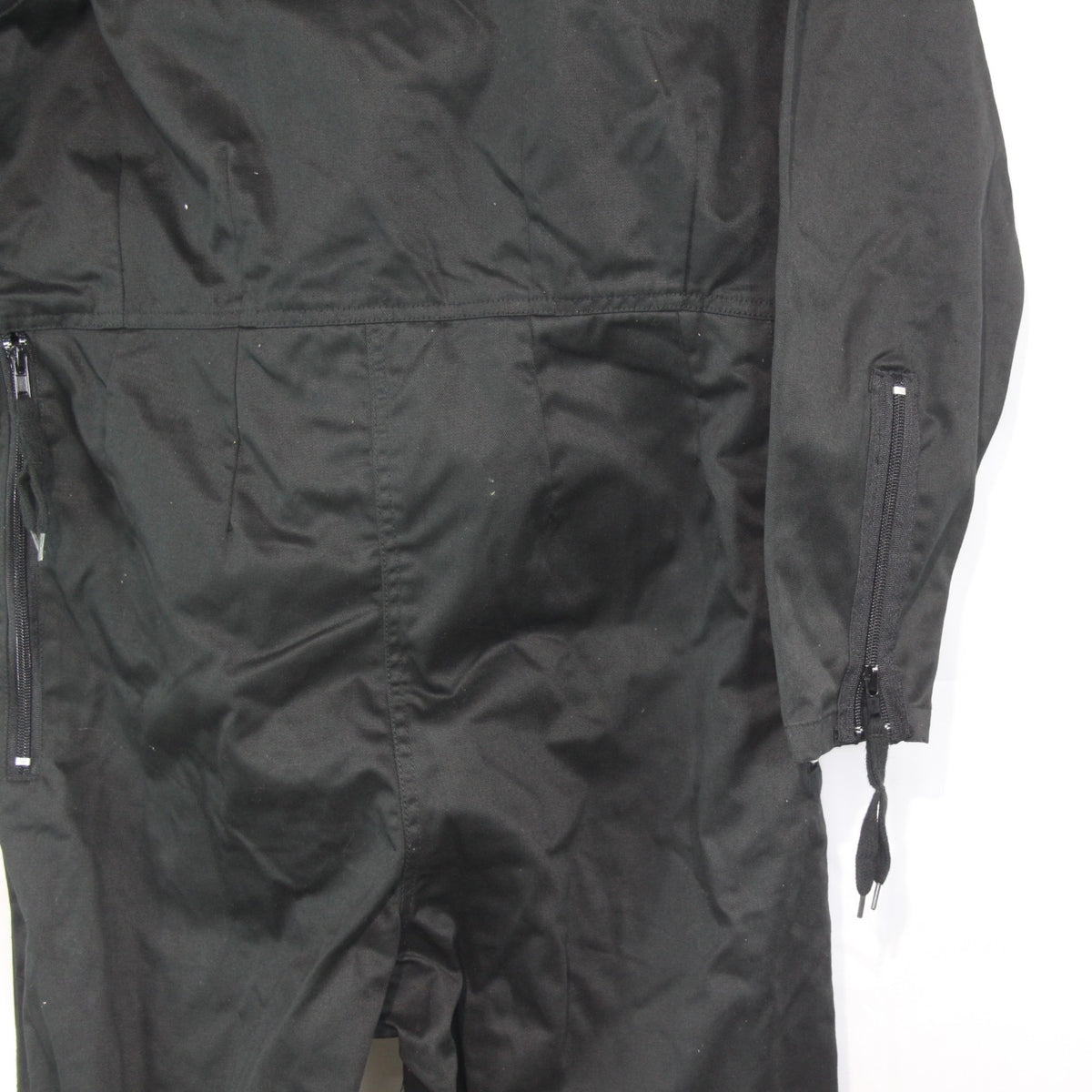 German Military Style Flight Suit Black Coverall Army Airforce 36" Chest (3999)
