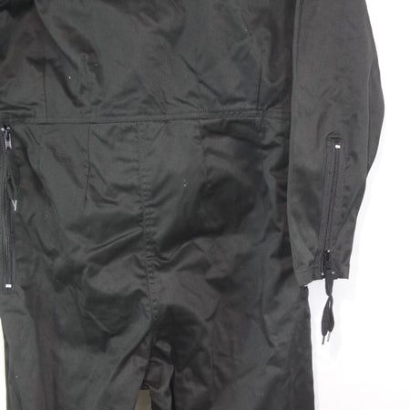 German Military Style Flight Suit Black Coverall Army Airforce 36" Chest (3999)