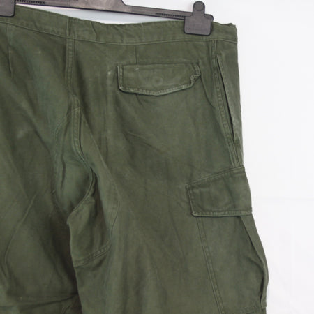 1980's Genuine Surplus Heavyweight Belgian Army Combat Trousers Repaired (3688)