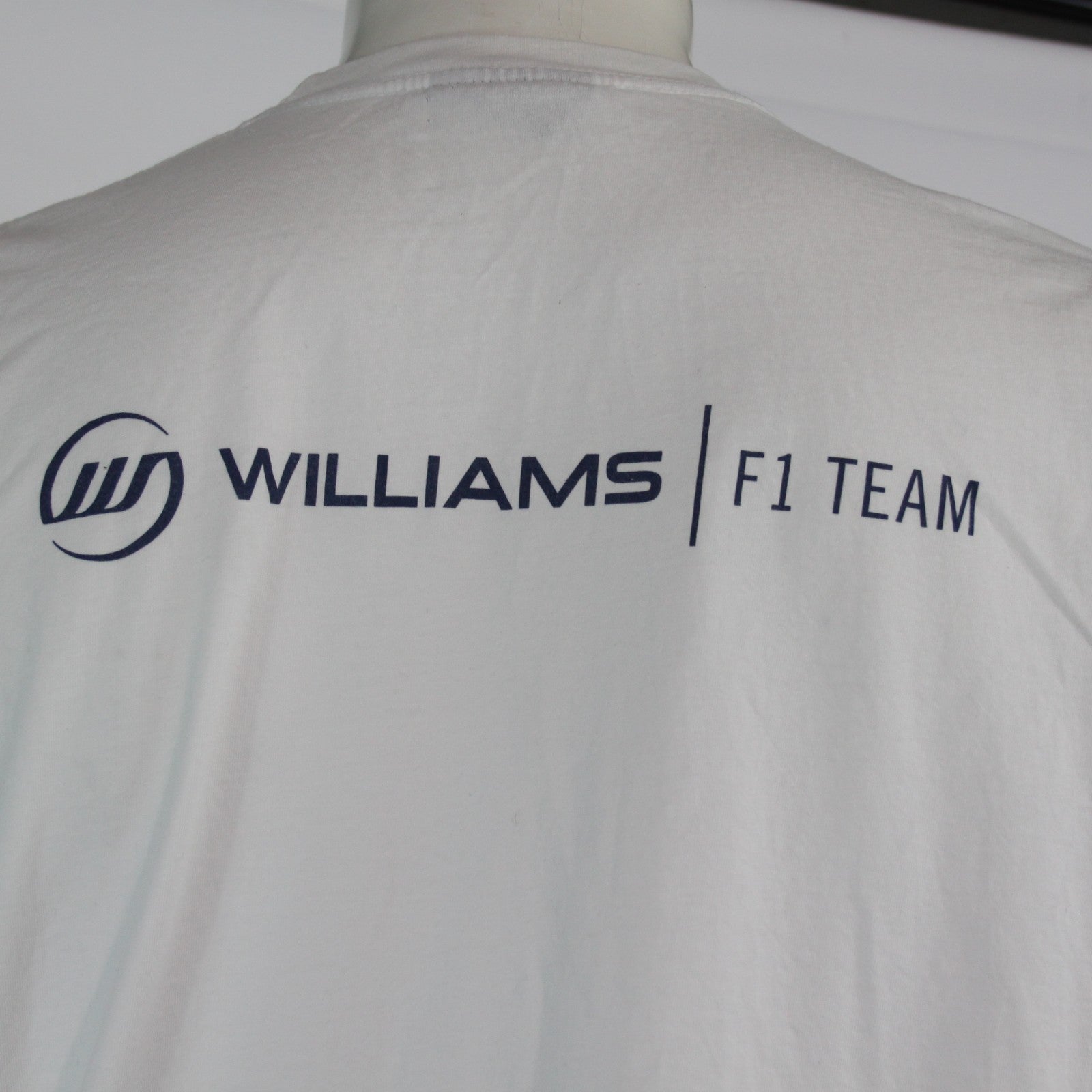 Formula 1 600 Races Official Merchandise T-Shirt White Cotton Grade 2 (3613)