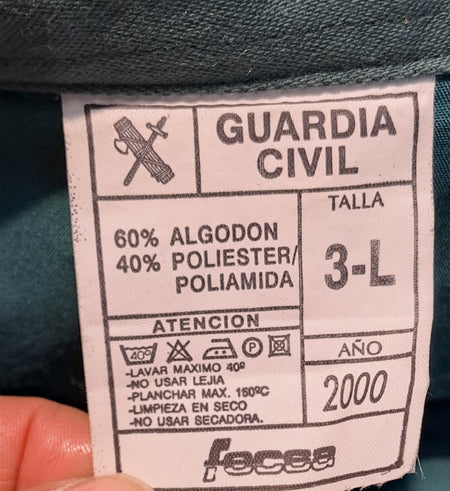 Genuine Surplus Spanish Police Civil Guard Padded Jacket 42-44" (3063)