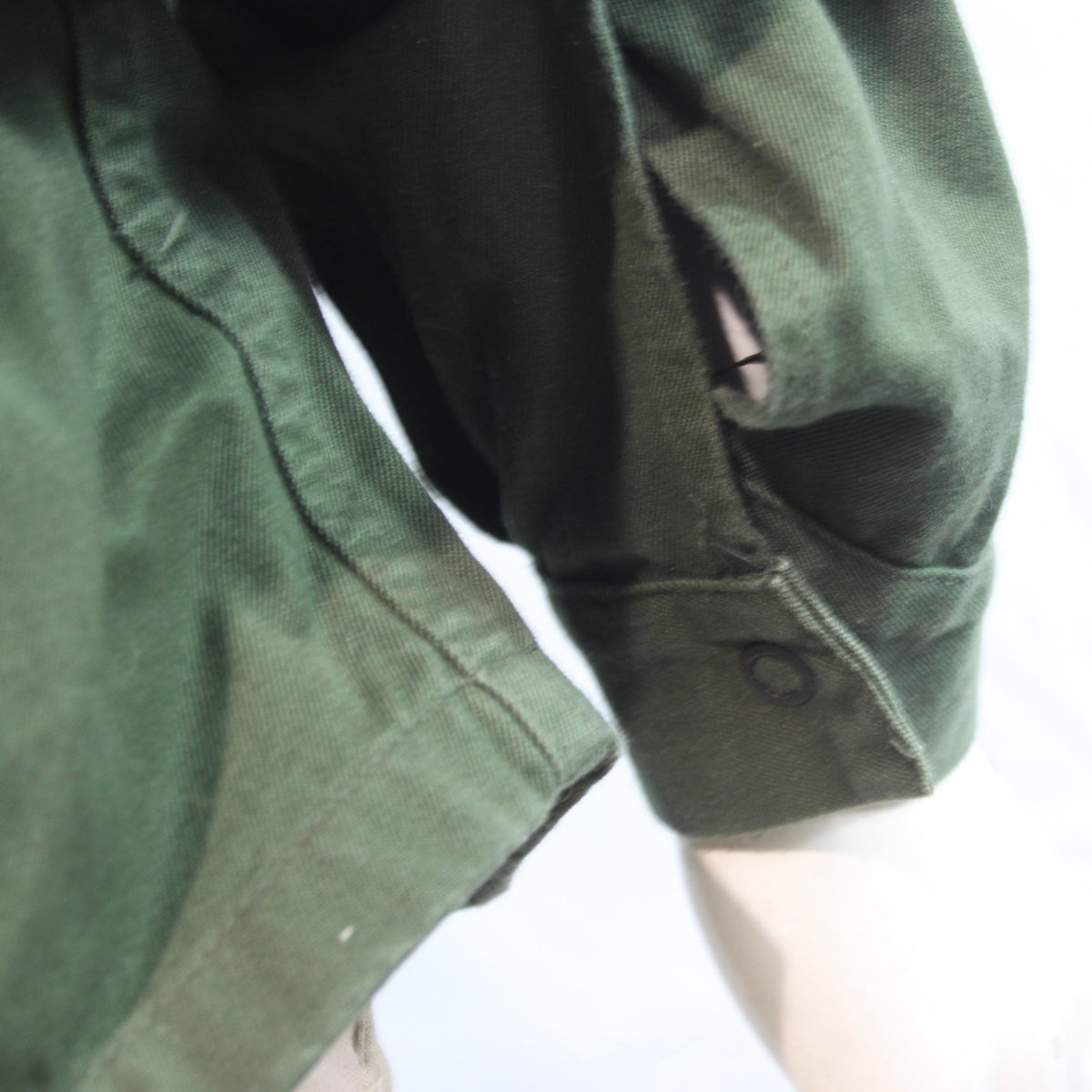 Genuine Surplus Belgian Heavyweight Press Stuf Fasten Field Shirt Olive (4261)