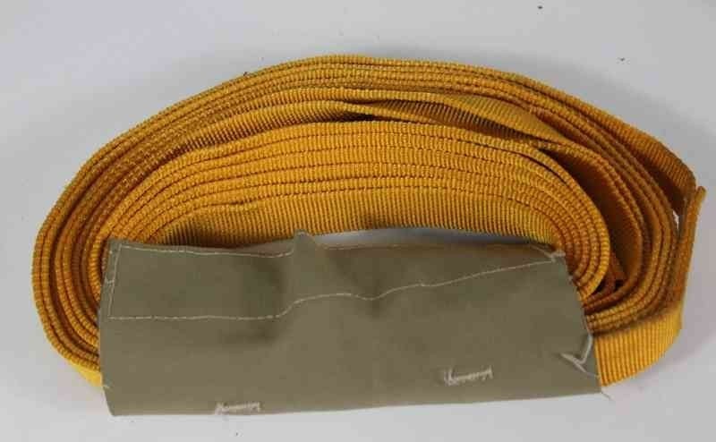 Genuine Surplus French Yellow Strap Strop Military (495)
