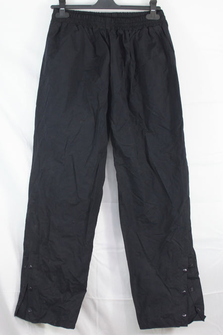 Black Waterproof Over-trousers Fully Lined 38-40" Waist (1435)