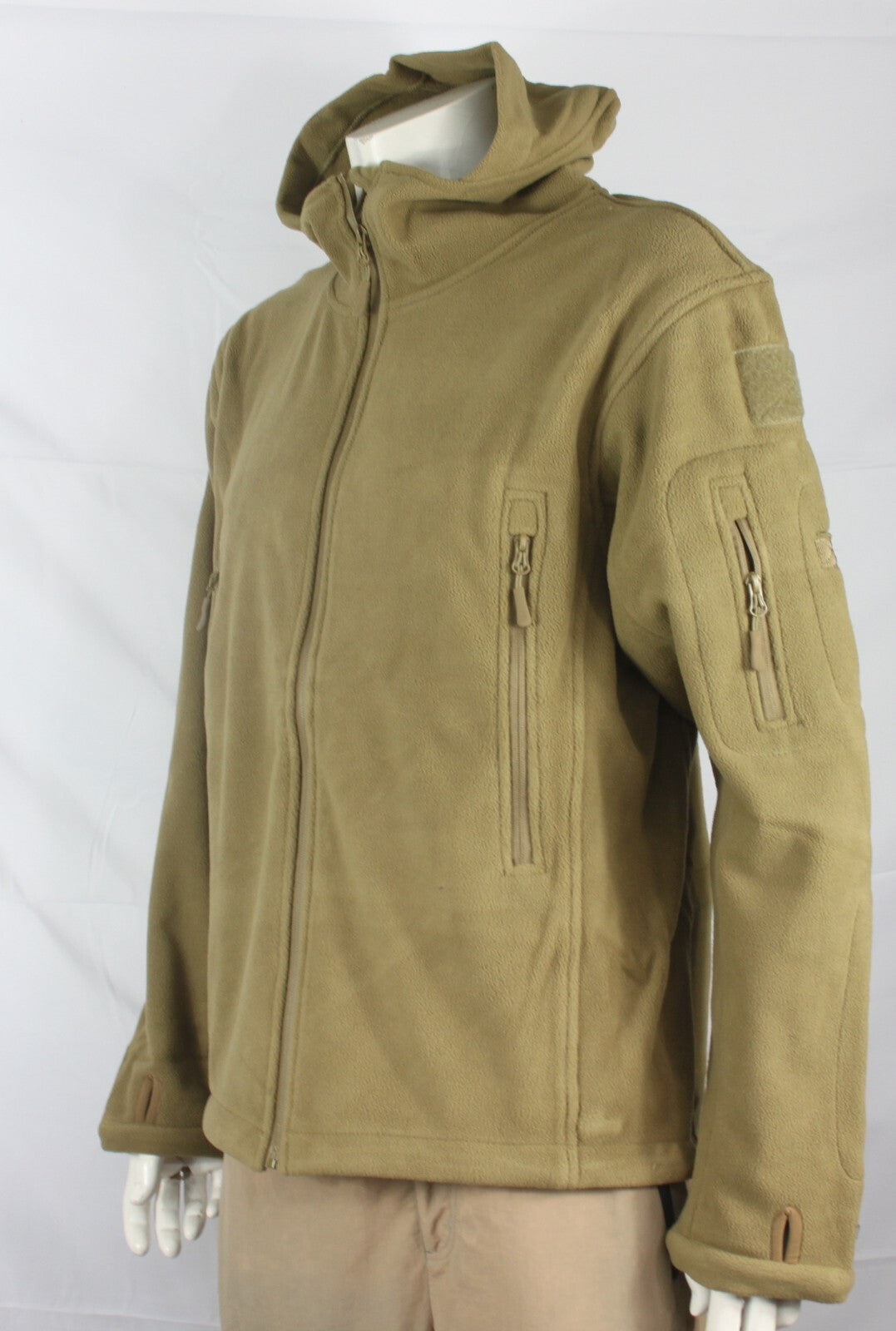 Highlander Mission Fleece Black Olive Tan Windproof Water Resistant Breathable