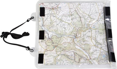 Highlander Roamer Map Case Cover Walking Hiking Black Clear View 
