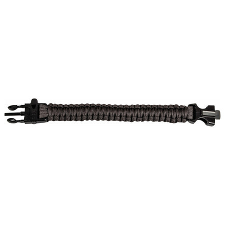 Paracord Bracelet Wristband With Flint & Steel Fire Striker / Starter Survival B