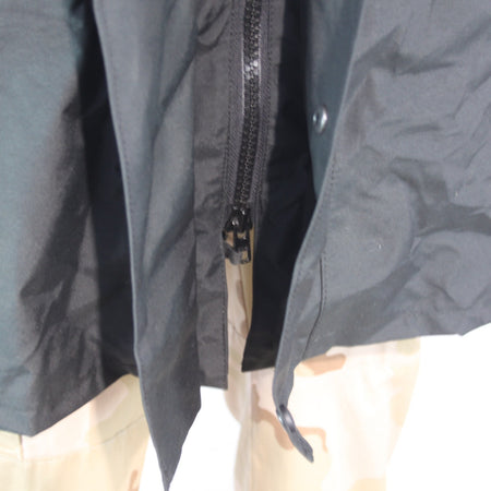 Waterproof Breathable British Police Rain Jacket with Liner Black 46-48"  (3881)