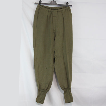 French Extra Thick Brushed Cotton Long Johns Genuine Surplus Army Thermal (3830)