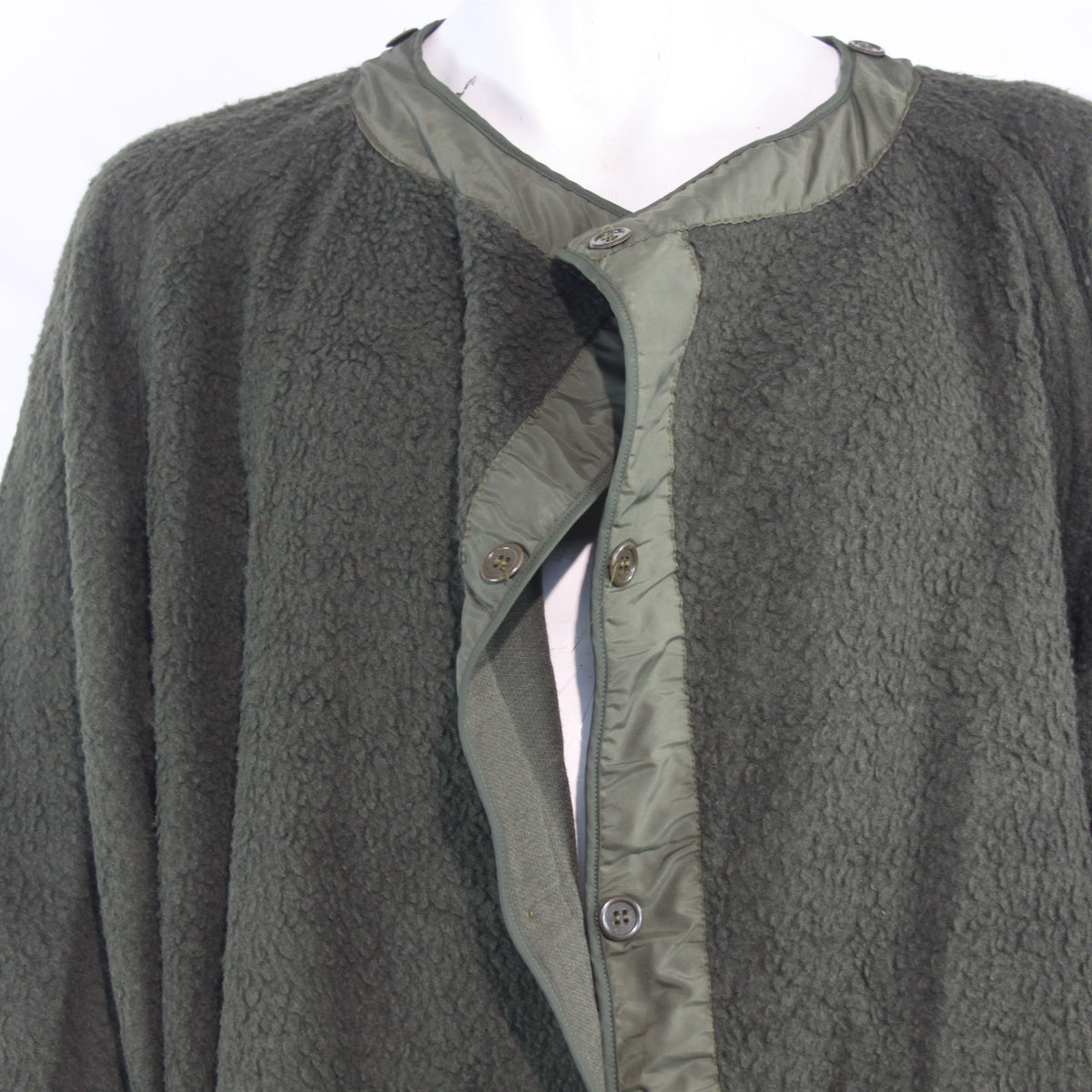 Genuine Surplus Faux Fur French Army Parka Liner Military Thermal 48-50" (3712)
