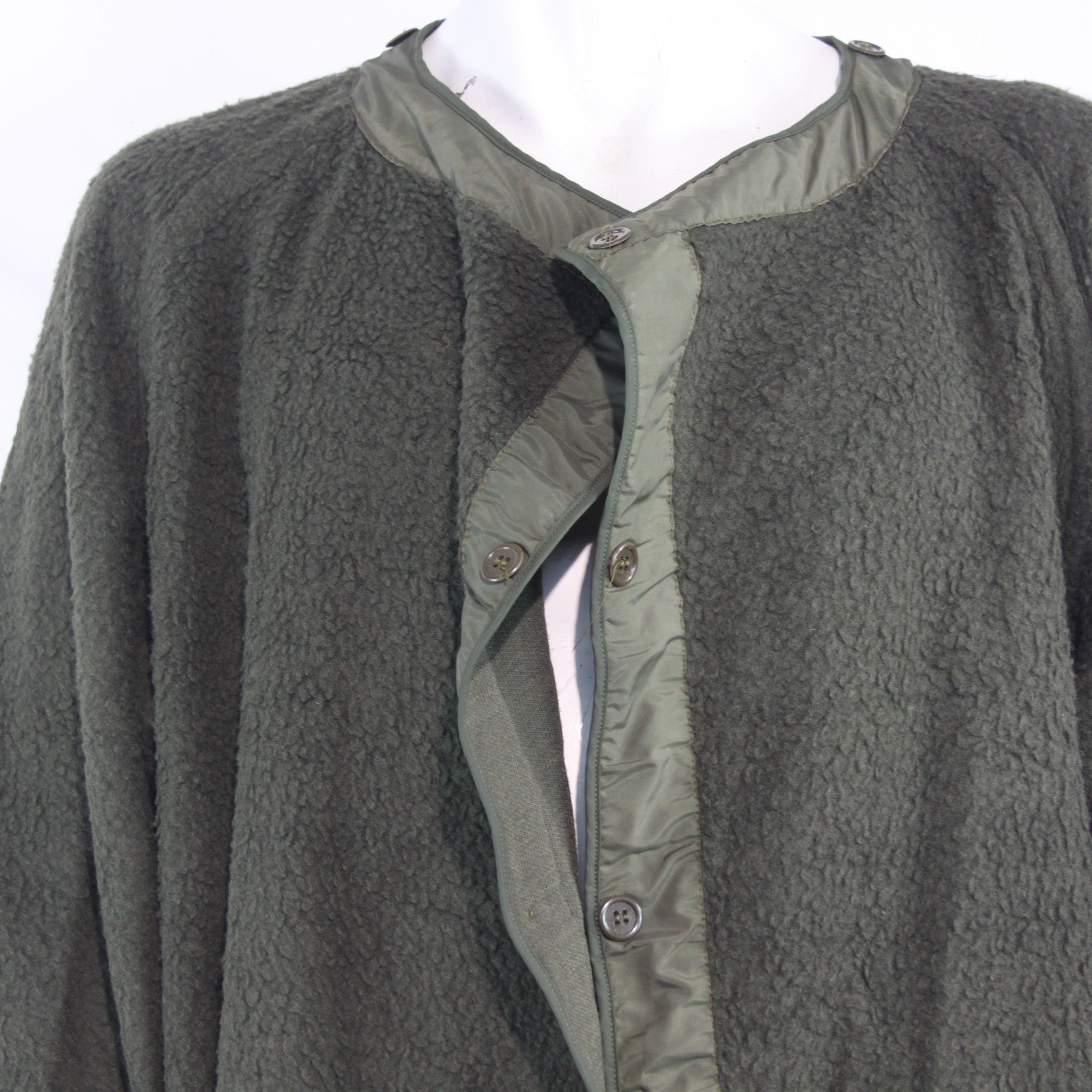 Genuine Surplus Faux Fur French Army Parka Liner Military Thermal 48-50" (3712)