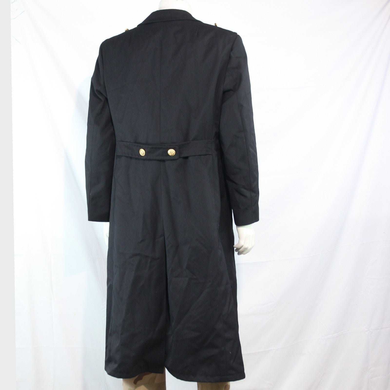 Womens German Naval Overcoat Winter Coat Genuine Surplus 38-40" (3643)