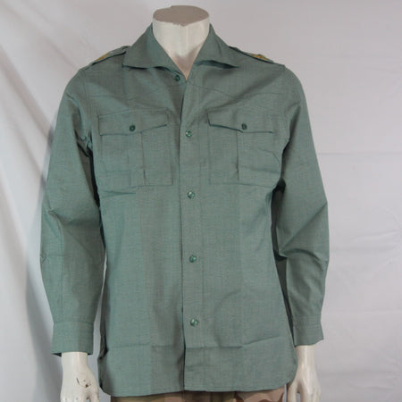 NewGenuine Surplus Spanish Foreign Legion Military Shirt Army Green 36+38"(4124)