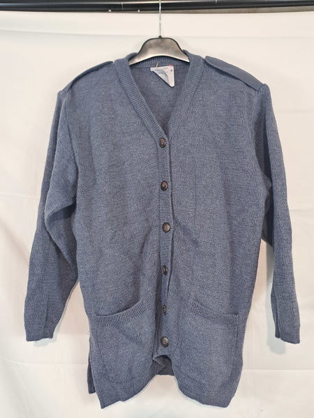 Genuine Surplus British Royal Air Force Cardigan Womens Pockets 32" (1605)