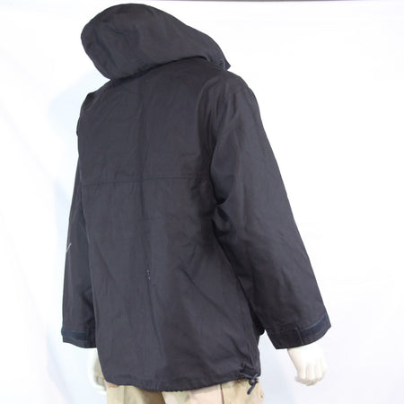 Navy Blue Windproof Smock Military Style Jacket Small  (3603)