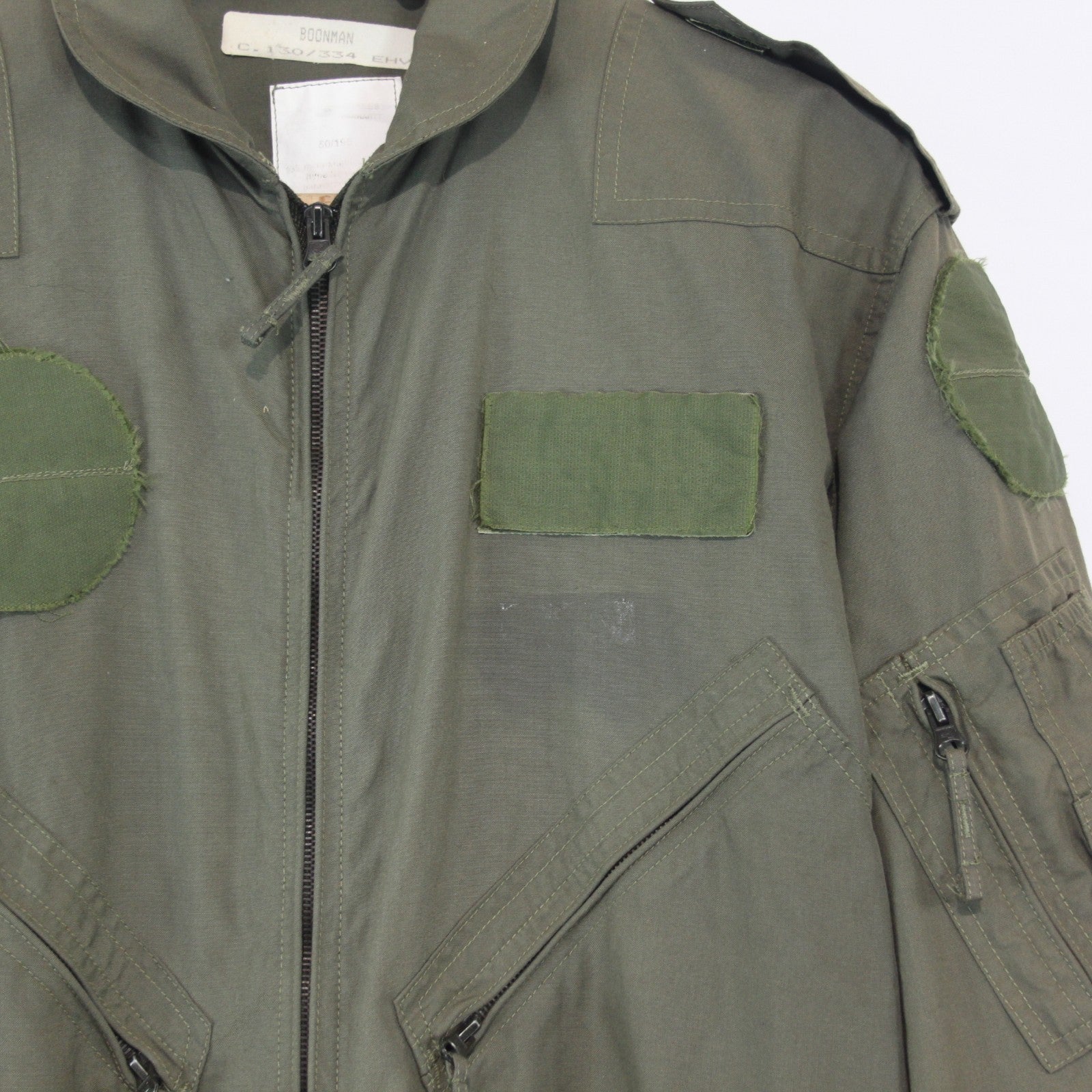 Dutch Military Airforce Flight Suit Olive Coverall Genuine Surplus 42" (3998)