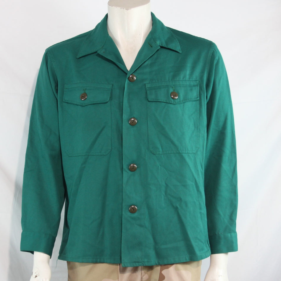 Genuine Surplus Austrian Army Emerald Green Field Shirt  (4276)