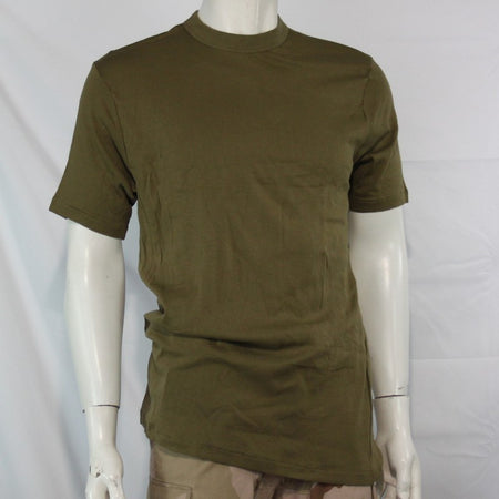 Genuine Surplus Swiss Army T-shirt Coyote Tan Khaki Cotton Short Sleeve cotton