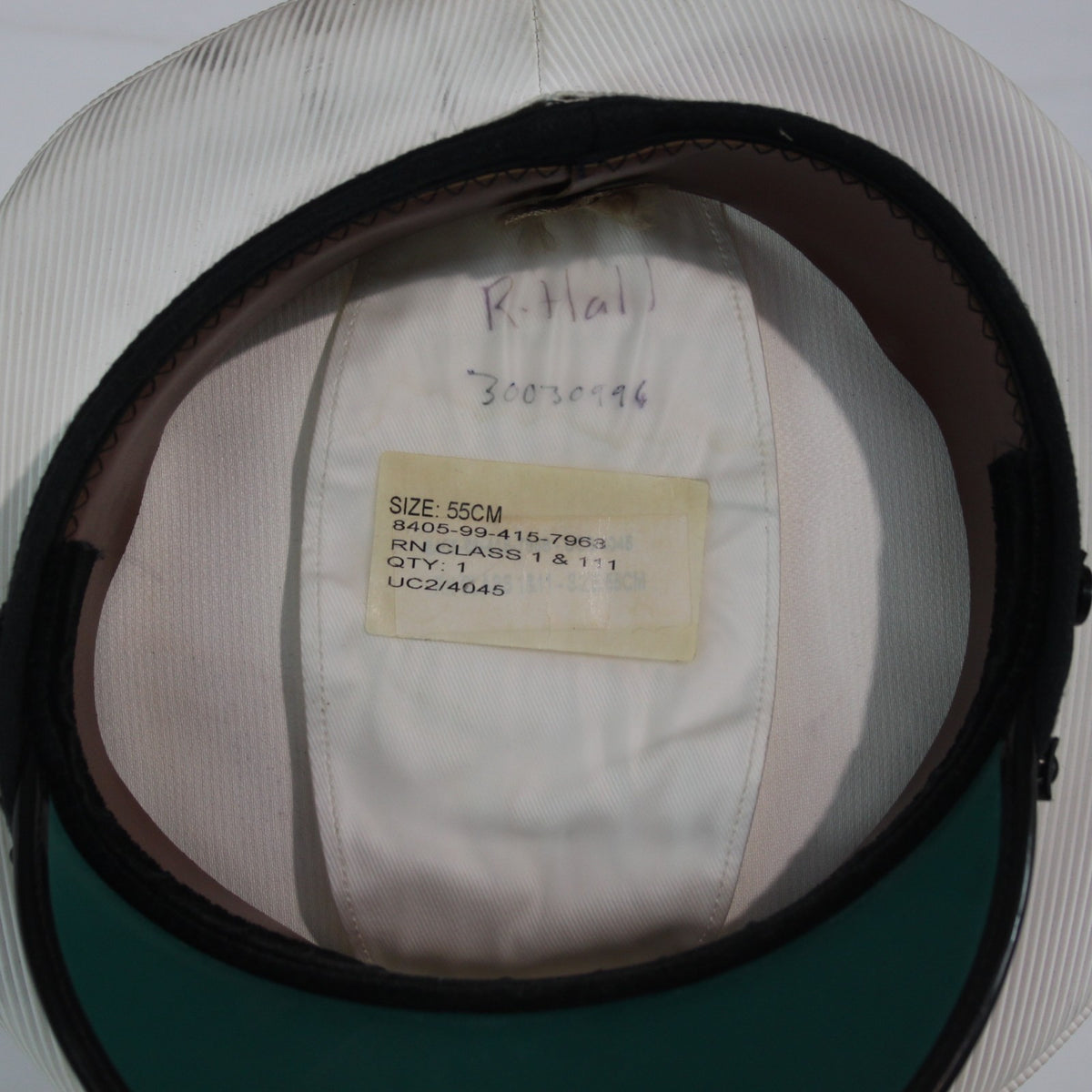 British Royal Navy Petty Officers Mens Dress Hat Genuine Surplus Cap G2 (4453)