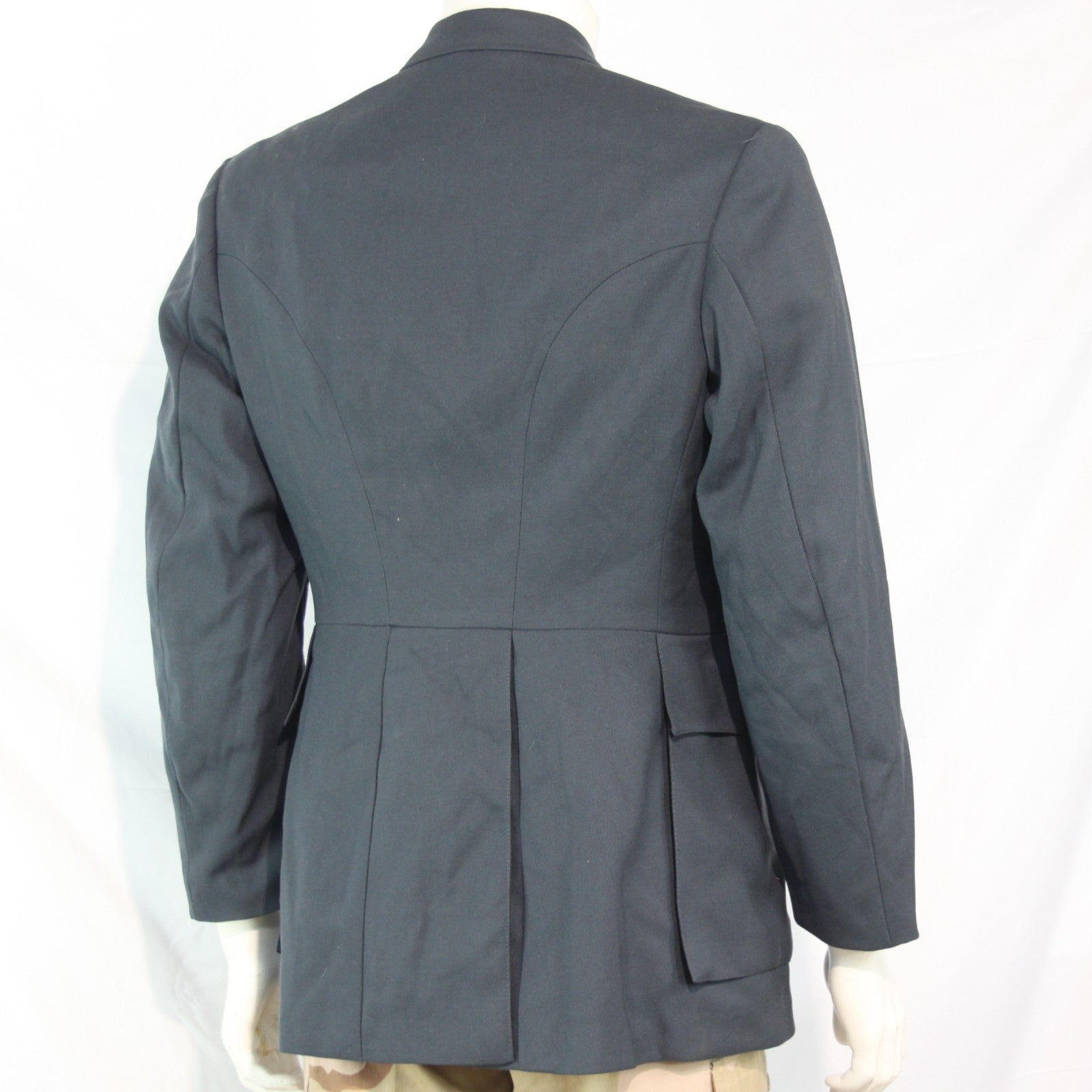 Genuine Surplus Swedish Naval Dress Uniform Jacket Navy 34-36" Chest (3567)
