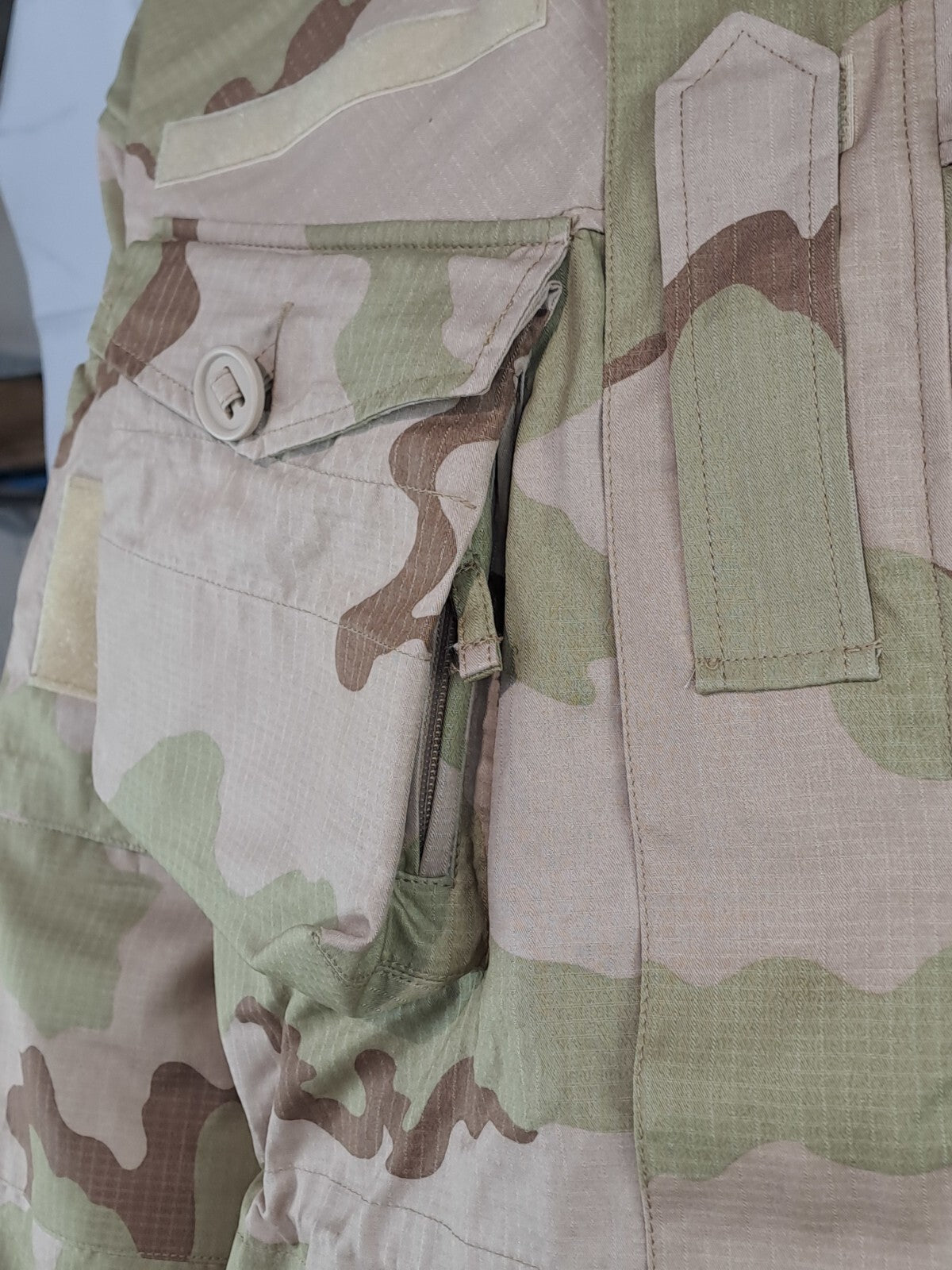 NEW Rare Genuine Surplus Dutch Ripstop Windproof Smock Desert Camouflage Jacket