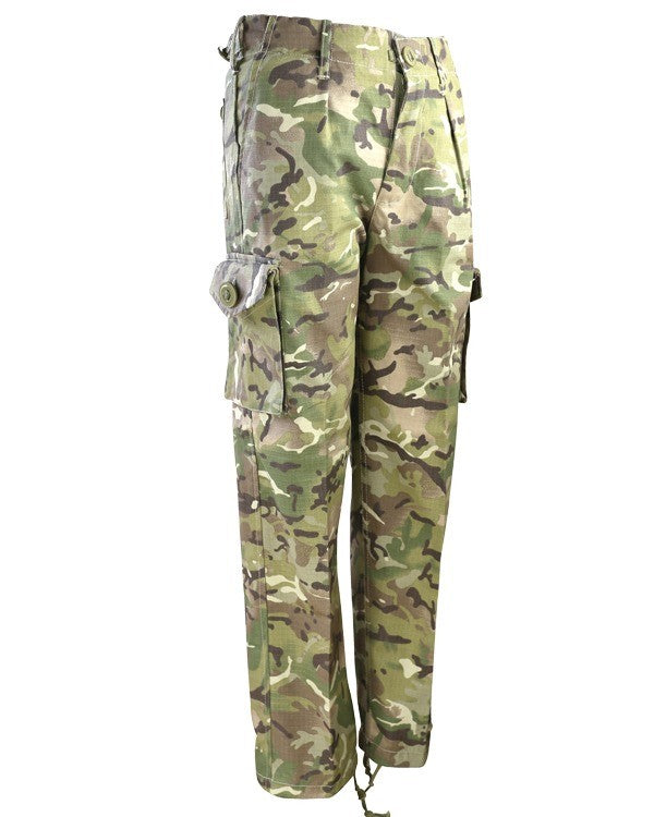 Kids Trousers BTP Ankle Drawstrings Waist Tie Zip Fly 6 x Pockets S95