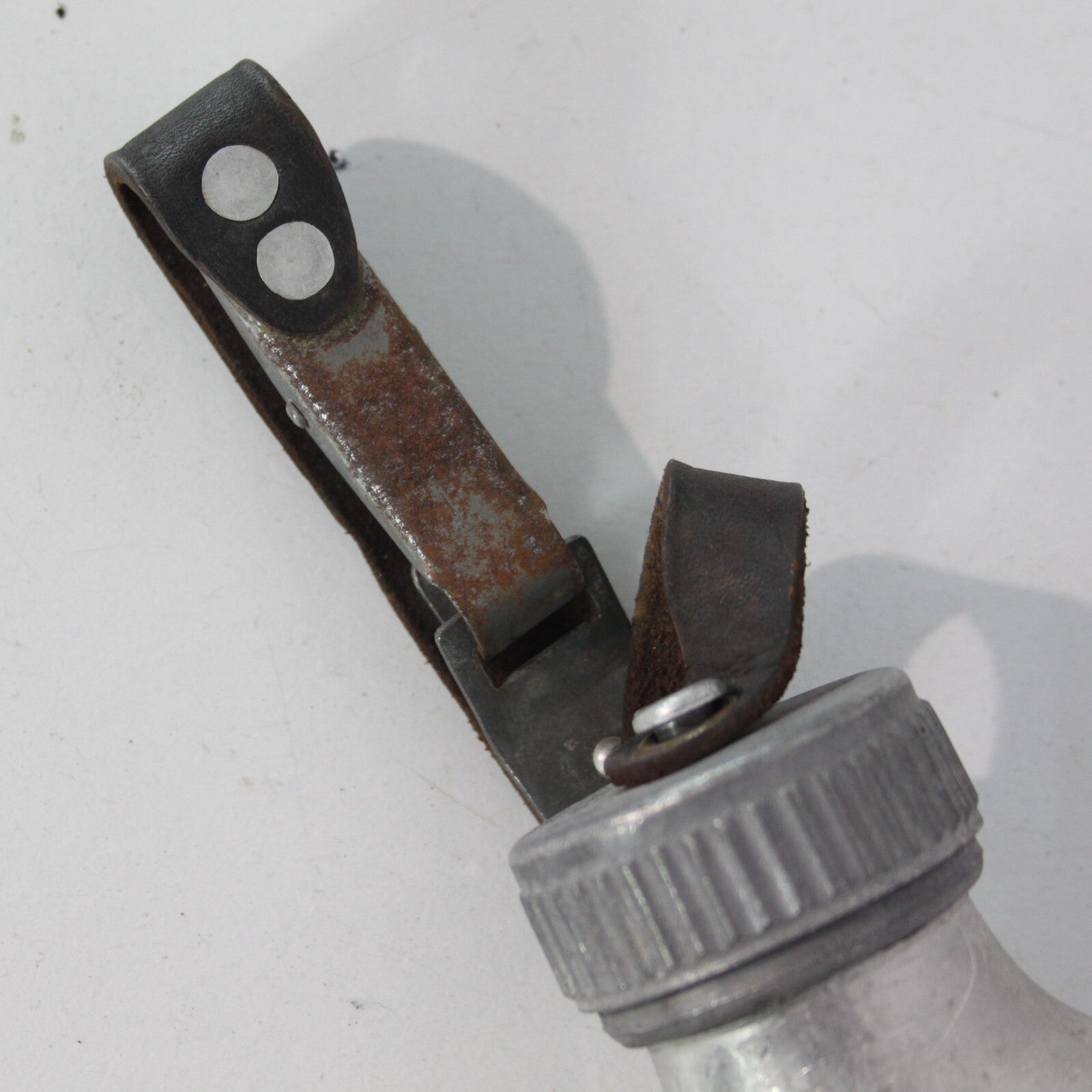 Genuine Surplus Romanian Army Hanging Metal Water Bottle Screwtop 3232