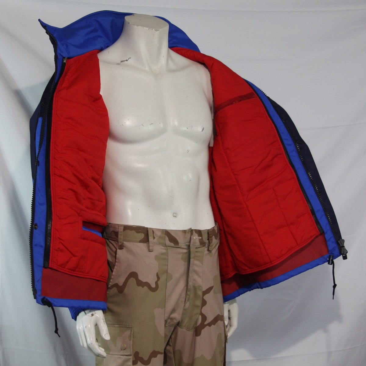 French Military Extreme Cold & Wet Weather Jacket Ski Genuine Surplus 44" (3862)