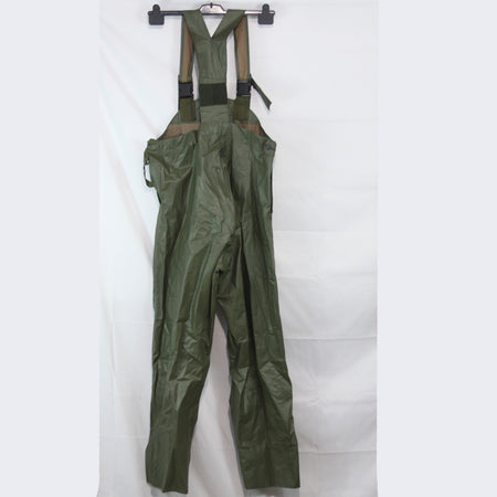 Genuine Surplus Swedish Army Waterproof Over Trousers Bib & BRace 36-38" (3625)