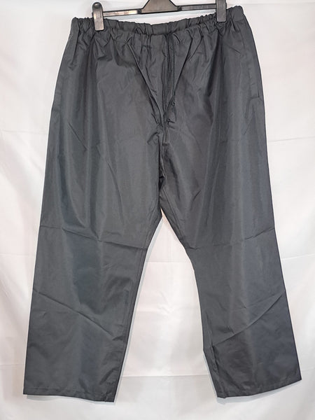 Genuine Surplus British Police Waterproof Breathable Trousers Black 44-46" (2800
