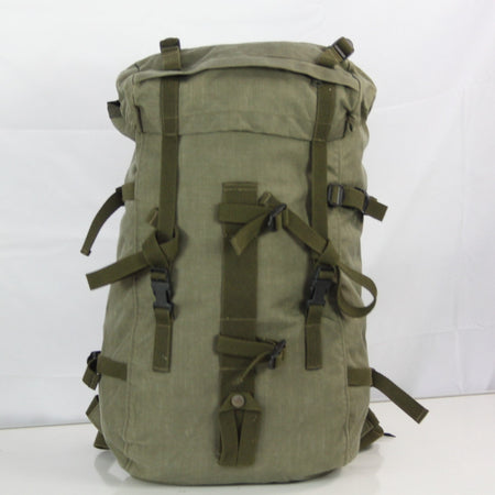 Genuine Surplus Austrian Military Army Canvas Rucksack Daysack 30L Olive (3247)