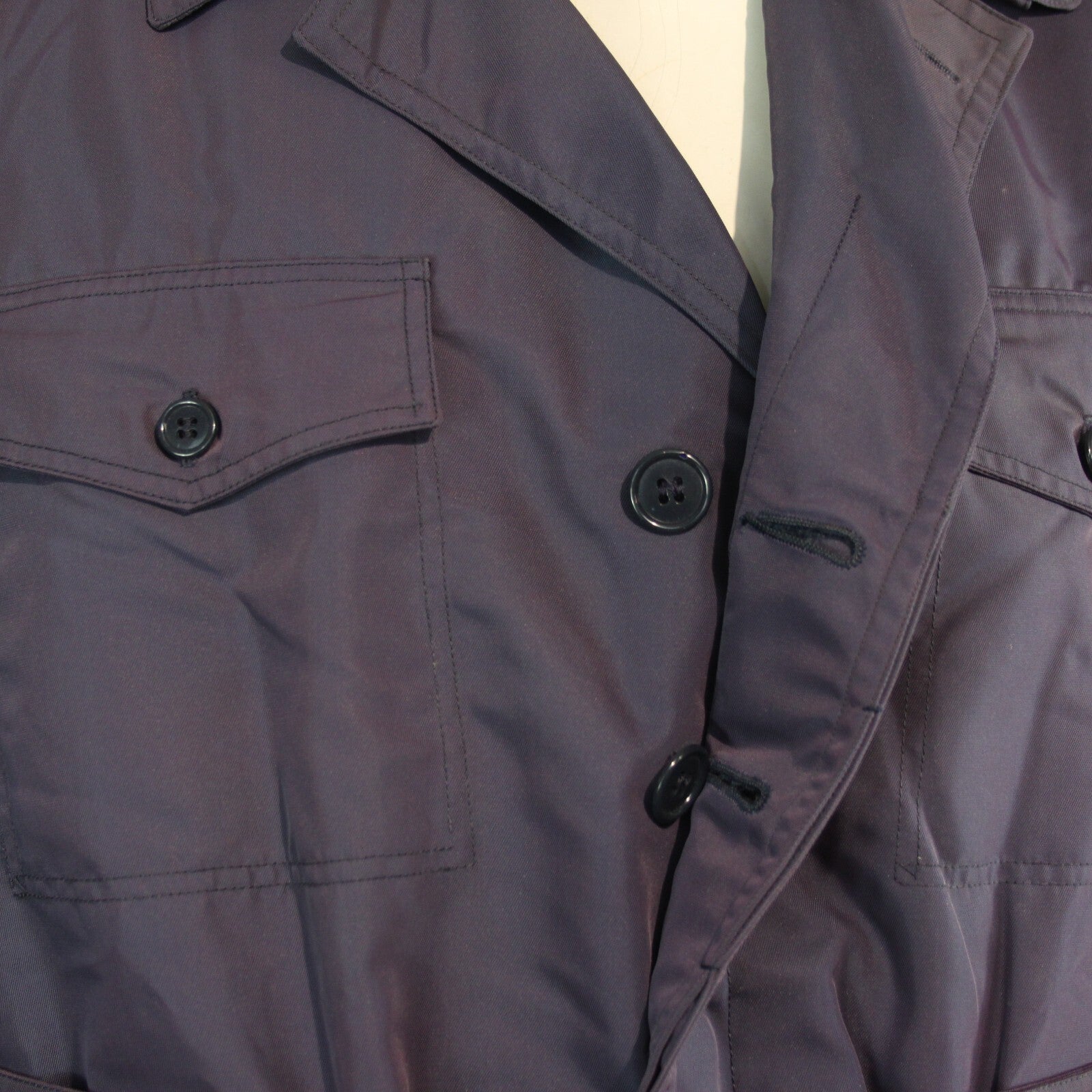 Genuine Surplus Italian Army Mounted Troops Quilted Ski Jacket Purple 36" (3202)