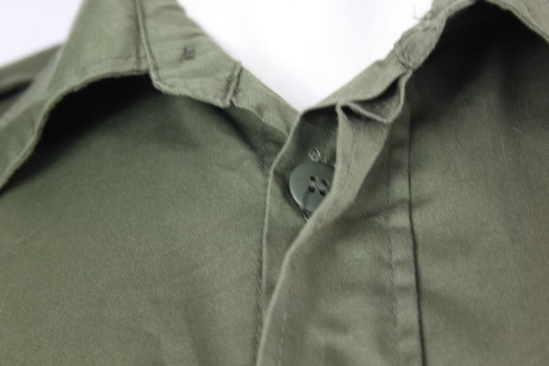 Genuine Surplus Croatian Army Olive Green Shirt Cotton/Poly Badged