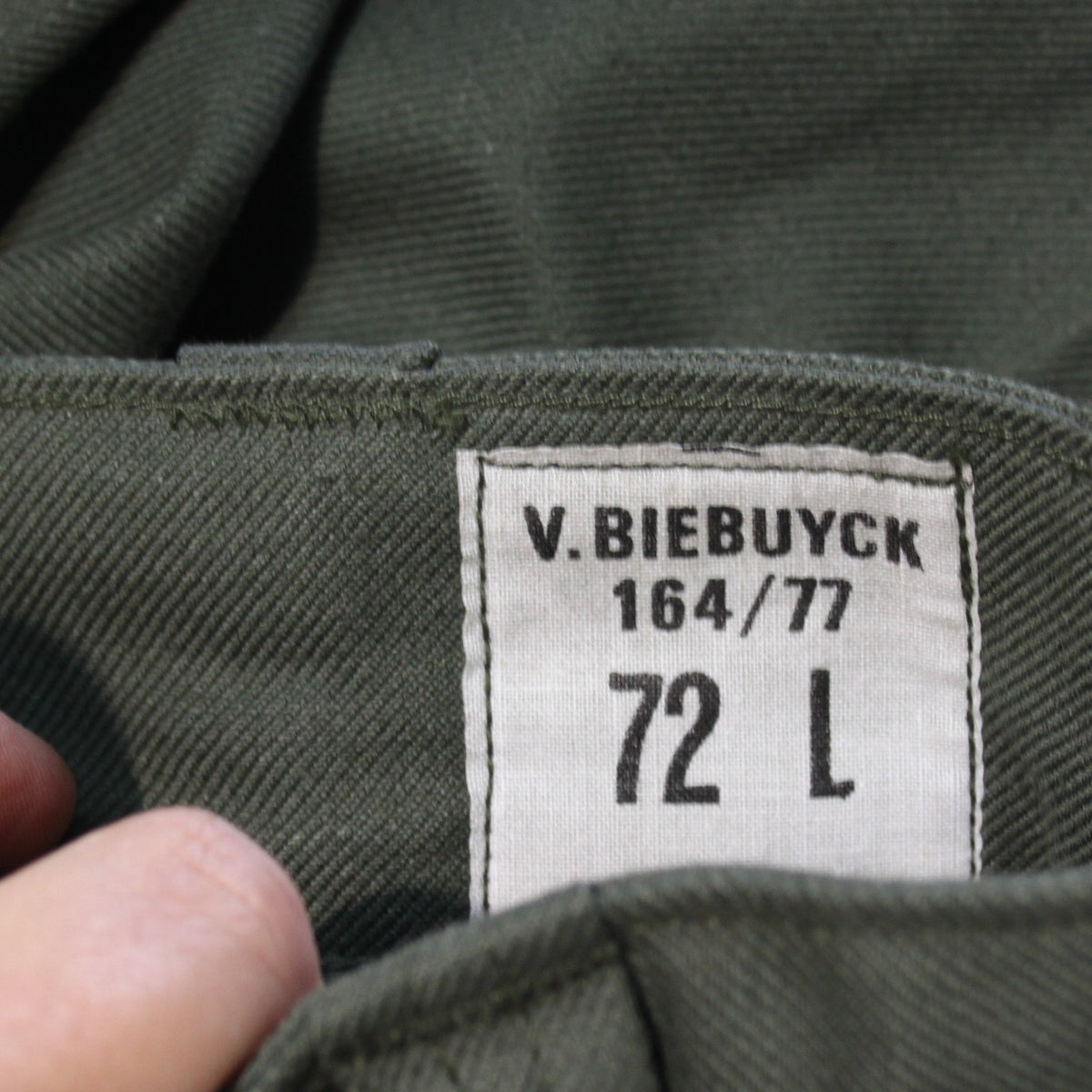 Genuine Surplus French Military Army Trousers Heavy Duty  26" W (3684)
